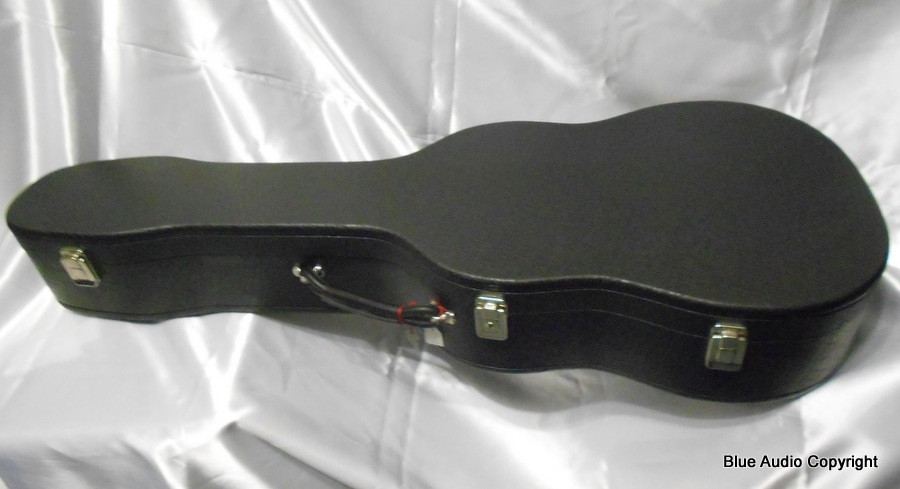 Custodia Rigida Sagomata professionale  x Chitarra Classica rivestimento Nero