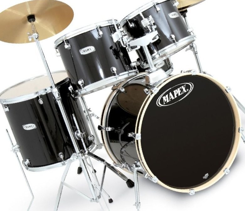 MAPEX  Drum Set  Q SERIES  Black