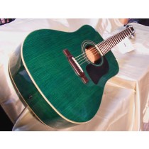 WASHBURN Chitarra Folk  Verde Marino  mod. Dreadnought     D 11-TBL 